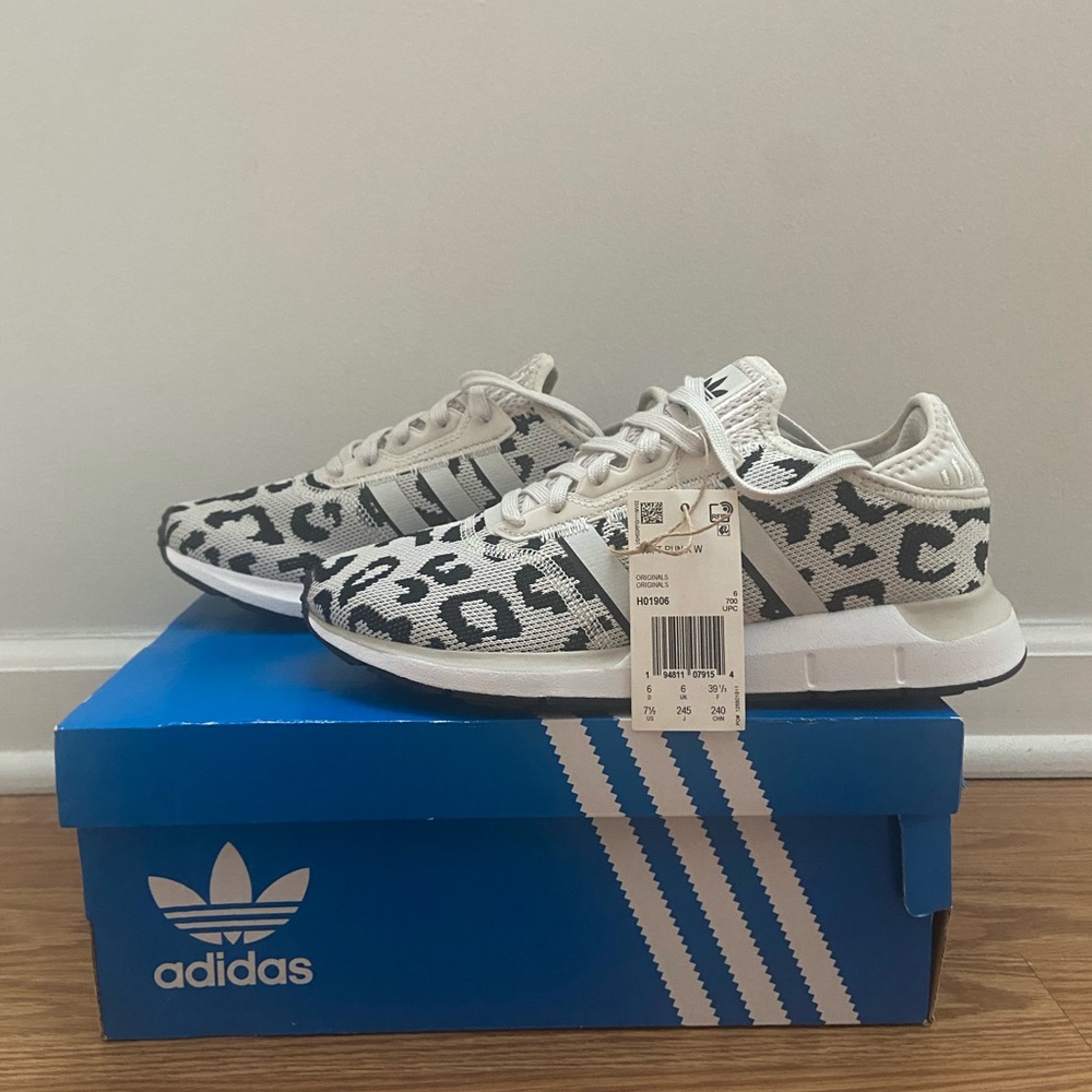 Adidas Swift Run X 7.5 Leopard Print